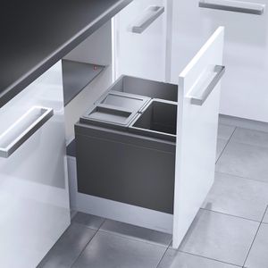 Produktbild für Einbaumülleimer Hailo AS Triple XL 500, 3631591