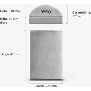 Produktbild für Fußstütze feela 202 102, Fußwippe