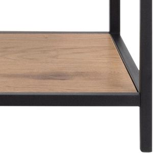 Produktbild für Bücherregal AC-Design Seaford, schwarz / wildeiche