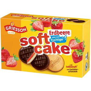 Produktbild für Kekse Griesson Soft Cake Erdbeere
