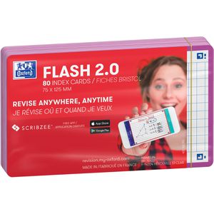 Produktbild für Karteikarten Oxford Flash 2.0, 400133856, A7+