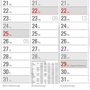 Produktbild für Plakatkalender Kalenderwerk Memo, Jahr 2026