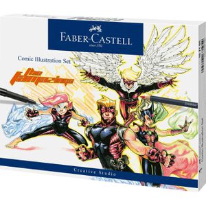 Produktbild für Zeichenset Faber-Castell 167195 Pitt Artist Pen