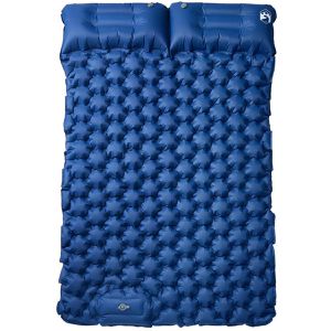 Produktbild für Isomatte vidaXL 4007103, marineblau, aufblasbar