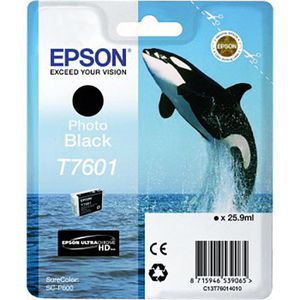 Produktbild für Tinte Epson T7601 Foto schwarz