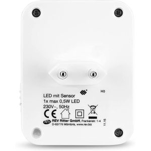 Produktbild für Nachtlicht REV-Ritter 502234555 LED, für Steckdose