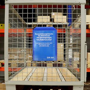 Produktbild für Kennzeichnungstasche Sprintis A4 hoch