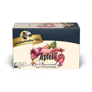 Tee Goldmännchen Apfel mit Granatapfel