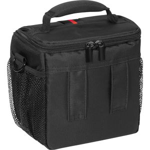 Produktbild für Kameratasche Pedea ESSEX Gr. M, aus Polyester, schwarz und rot