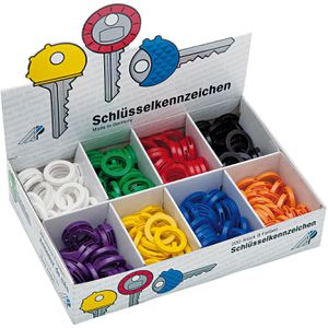 Schlüsselkappen Wedo 262 8008, rund, 200 Stk