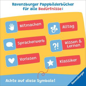 Produktbild für Spielbuch Ravensburger 42181, Haare waschen, Zähne putzen