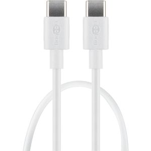 Ladekabel Goobay 66317, weiß, 1m