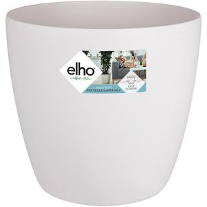 Übertopf elho Brussels Rund, weiß, Ø 47 x 44 cm