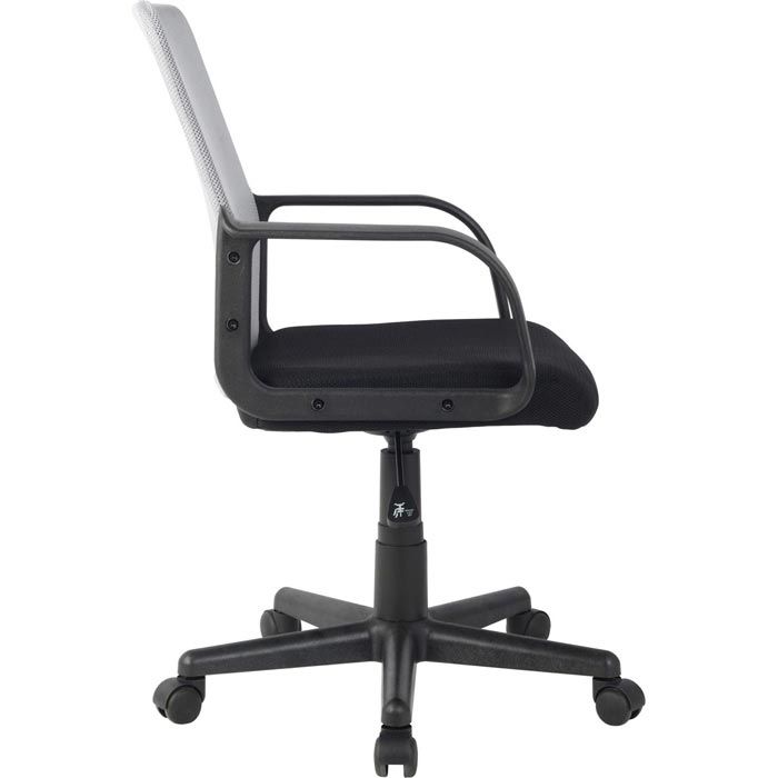 Böttcher-AG Bürostuhl HLC-1278-2/2104, schwarz/grau, Netz, belastbar ...