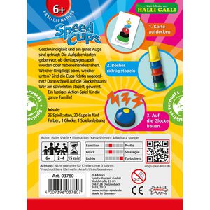 Produktbild für Geschicklichkeitsspiel Amigo 03780, Speed Cups