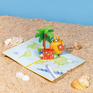 Produktbild für Grußkarten papercrush 3D Gute Reise