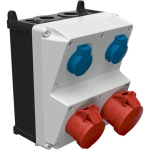 Produktbild für CEE-Stromverteiler Mennekes 920025, Wandverteiler, für außen