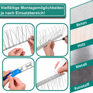 Produktbild für Vogelabwehr PRIOstahl Taubenspikes, 10 Meter