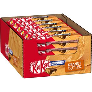 Nestle Schokoriegel KitKat Chunky Peanut Butter, 1008g, je 42g, 24 Riegel