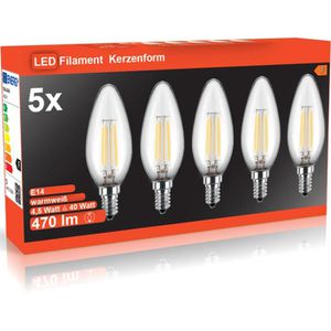 Produktbild für LED-Lampe Blulaxa Filament, E14