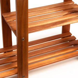 Produktbild für Schuhbank CASARIA 105377, braun, aus Holz