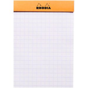 Produktbild für Notizblock Rhodia 11200C, orange, A7