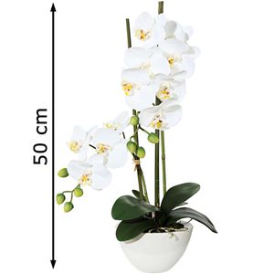 Produktbild für Kunstblume Creativ-green Orchidee, Phalaenopsis
