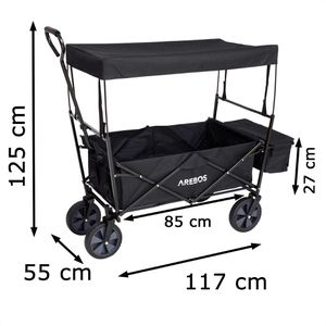Produktbild für Bollerwagen Arebos 423309, faltbar