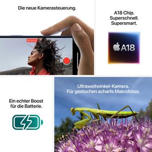 Produktbild für Smartphone Apple iPhone 16, 128GB