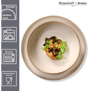 Produktbild für Tafelservice Ritzenhoff&amp;Breker Olivia, Steingut