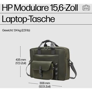 Produktbild für Laptoptasche HP Modular 9J497AA, grün