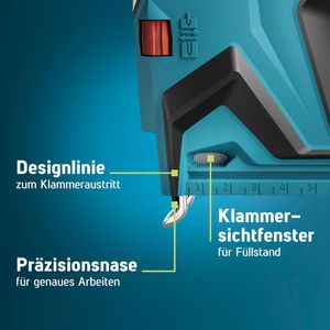 Produktbild für Elektrotacker Novus-Tools J-551, 031-0376, Set