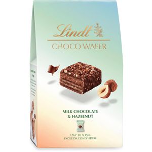 Produktbild für Waffeln Lindt Choco Wafer Milk Chocolate &amp; Hazelnut