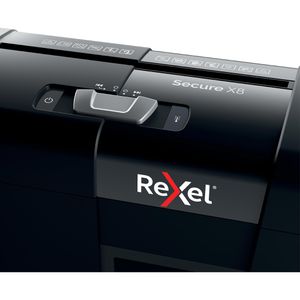 Produktbild für Aktenvernichter Rexel 2020123EU Secure X8, schwarz