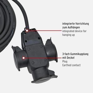 Produktbild für Verlängerungskabel Brennenstuhl 1167820301, für außen IP44