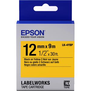 Produktbild für Schriftband Epson LK-4YBP, 12mm