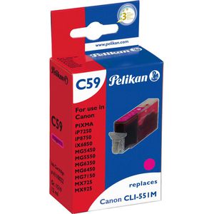 Produktbild für Tinte Pelikan für Canon CLI-551M XL