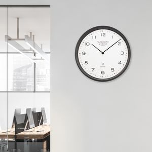 Produktbild für Wanduhr Falkenberg&amp;Söhne Kunststoff, analog, Funkuhr