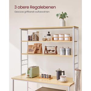 Produktbild für Küchenregal Vasagle KKS039Y09, eiche