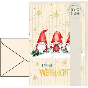 Weihnachtskarte Böttcher-AG Weihnachtswichtel