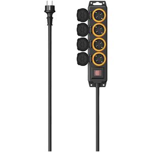 Produktbild für Steckdosenleiste Hama 223063, mit 2m Kabel