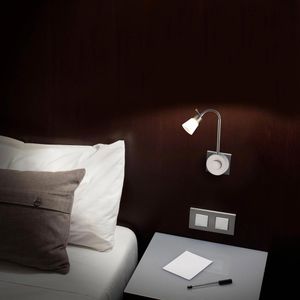 Produktbild für Steckdosenlampe Sebson SDL, weiß, fest verbaute LED
