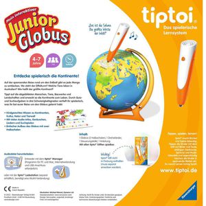Produktbild für Globus tiptoi Ravensburger 00115, Junior Globus
