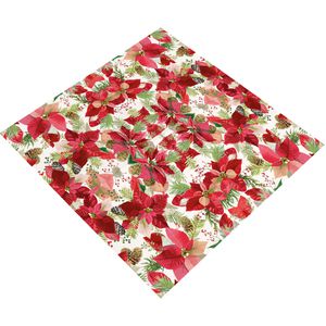 Produktbild für Servietten Papstar 88178 Winter Poinsettia