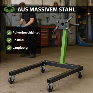 Produktbild für Motorständer Trutzholm 38637, rollbar, mit 4 Aufnahmepunkten