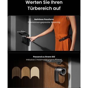 Produktbild für Smartes-Türschloss SwitchBot SmartLock Ultra Keypad &amp; Zentrale