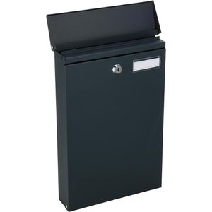 Produktbild für Briefkasten SafePost ScanPro 951 RAL 7016 anthrazit, aus Stahl
