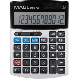 Taschenrechner Maul MBU 700, mit MwSt-Berechnung