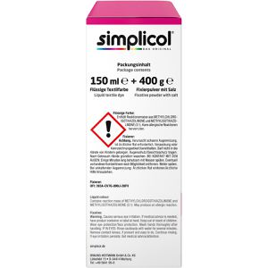 Produktbild für Textilfarbe simplicol intensiv, Pink-Berry
