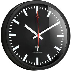 Wanduhr TFA 60.3513, Kunststoff, analog, Funkuhr